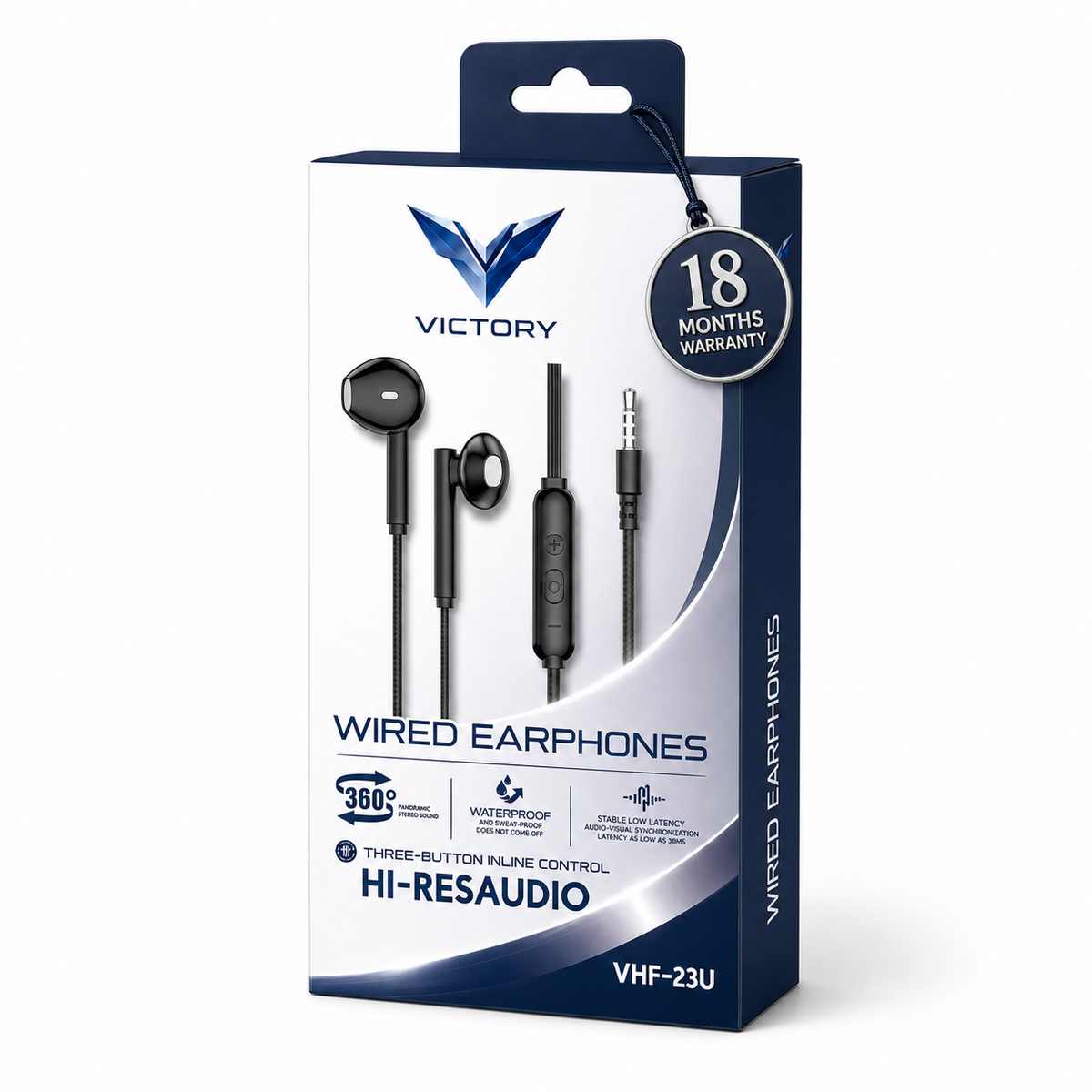 VICTORY VHF-23U — Wired Earphones