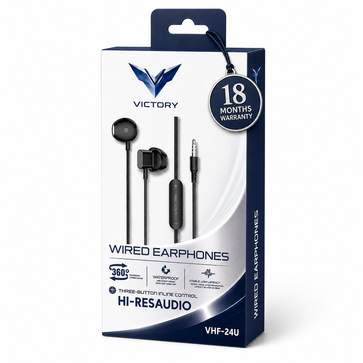 VICTORY VHF-24U — Wired Earphones