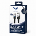 VICTORY LU-03C USB-A to USB-C 3A cable, 1 m